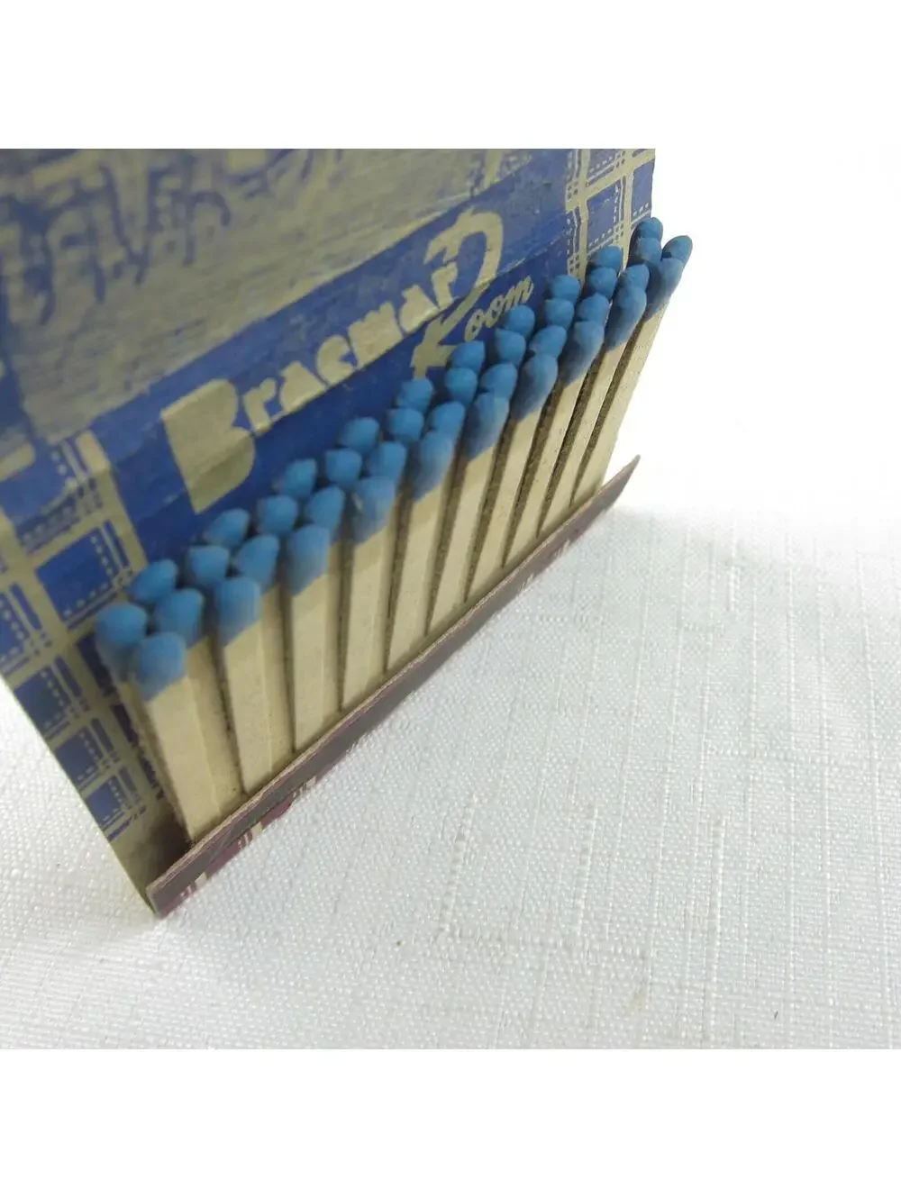 2 Vintage Matchbooks FULL Hotel Worth Fiesta Room, Hotel Markeen Braemar Room NY